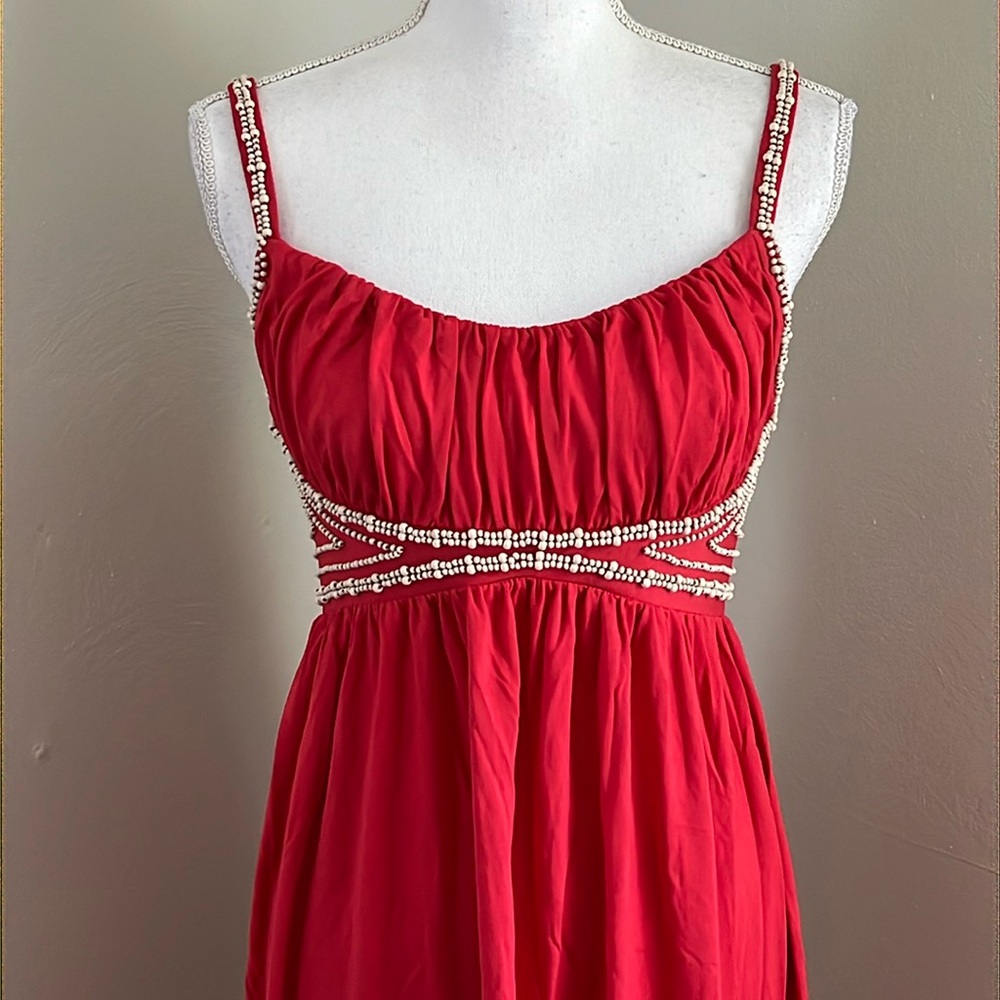 VS Y2K Bra Tops Beaded Dress